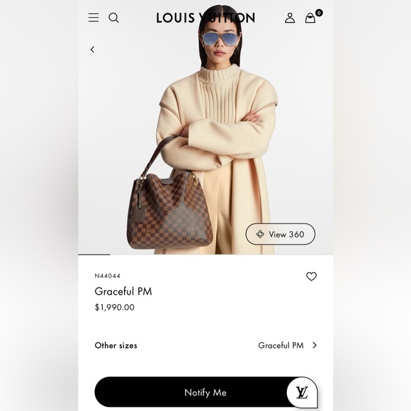 LIKE NEW - Louis Vuitton Graceful Pam - Picture 2 of 16